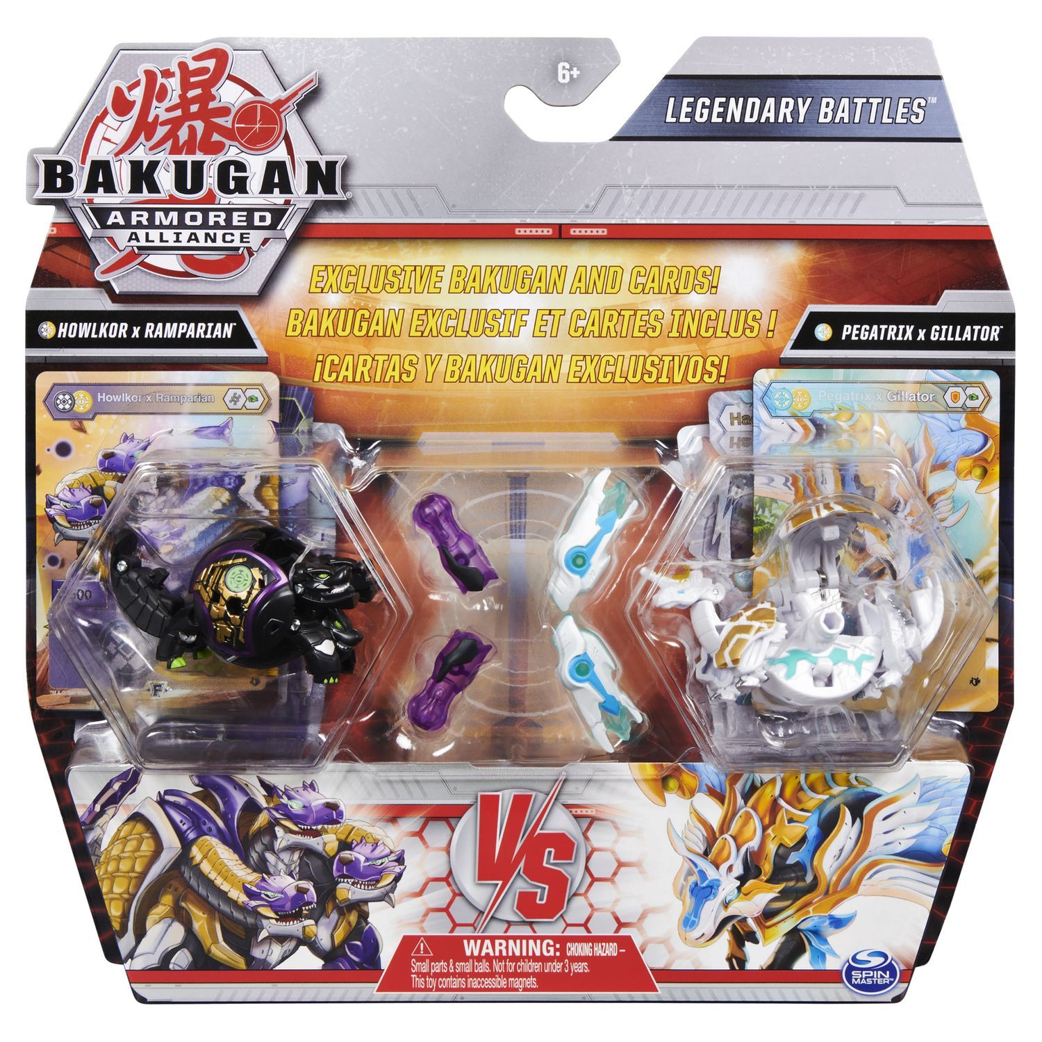 Набор игровой Bakugan Легендарная битва №2 6060125/20129540 купить по цене  99 ₽ в интернет-магазине Детский мир