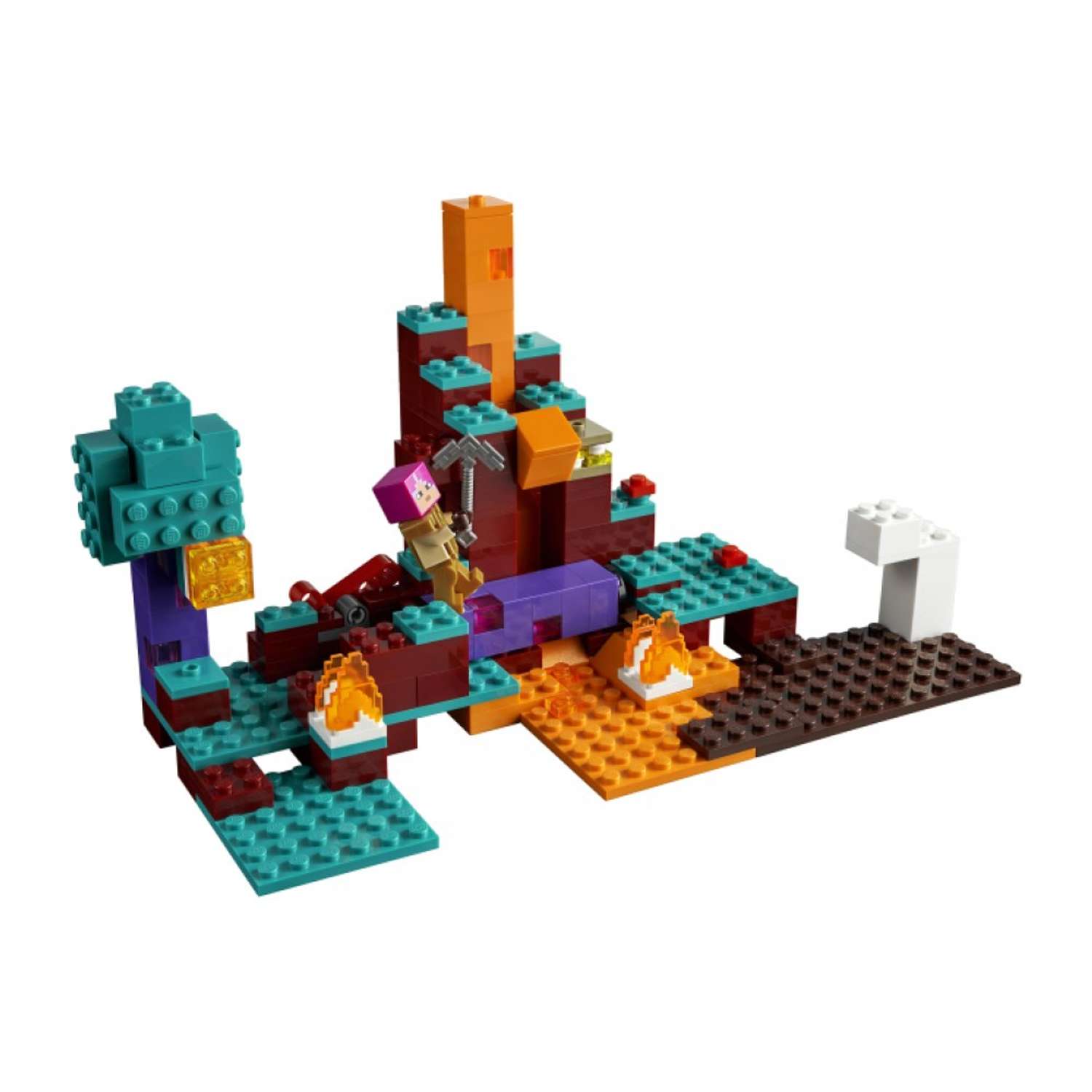 Конструктор LEGO Minecraft Искажённый лес 21168 - фото 4