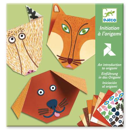 Набор для творчества Djeco Оригами Бумажные животные 08761