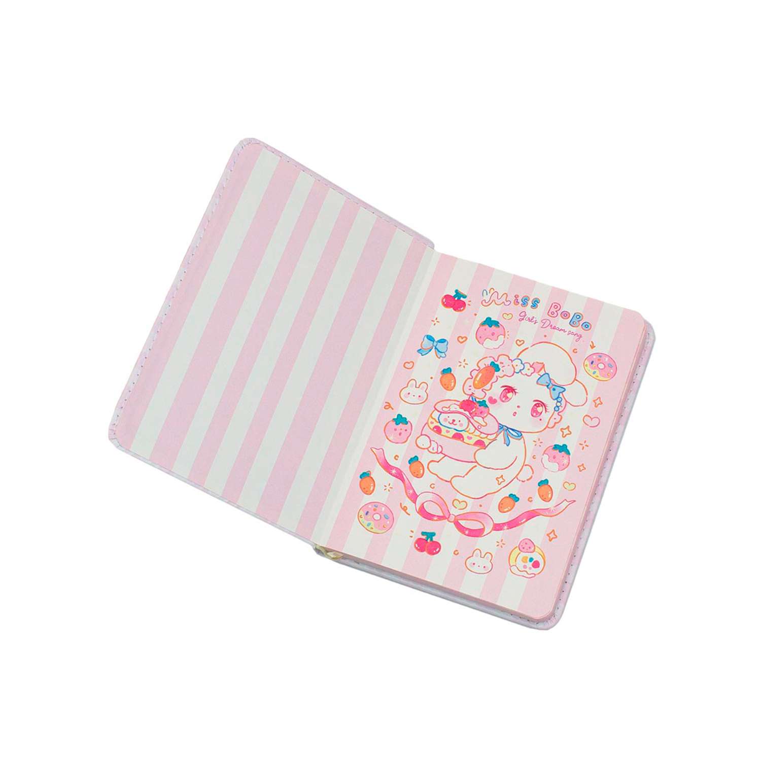 Блокнот со сквишем Михи-Михи мороженка Miss Bobo формат А6 розовый - фото 4