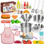 Набор игрушечной посуды TrendToys для кухни 30 предметов