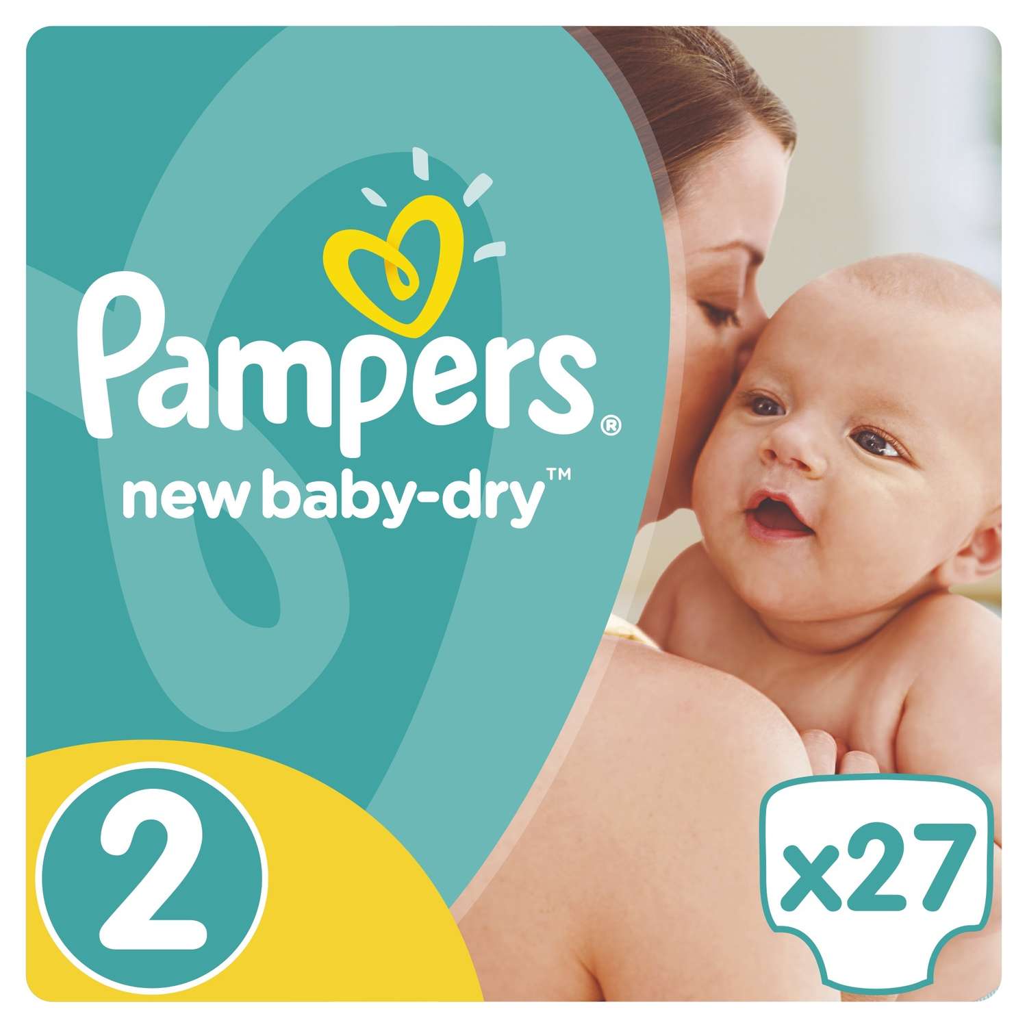 Подгузники Pampers New Baby-Dry 3-6кг 27шт - фото 1