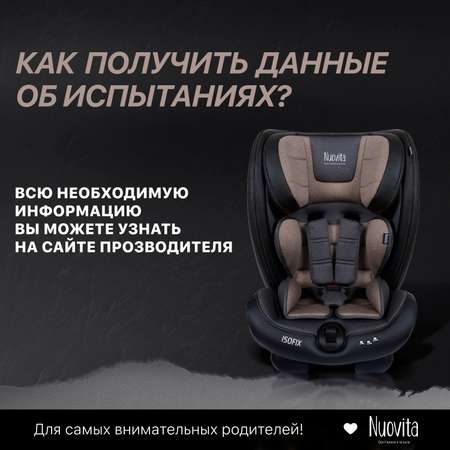 Автокресло Nuovita Maczione N123i-1 Кофейный