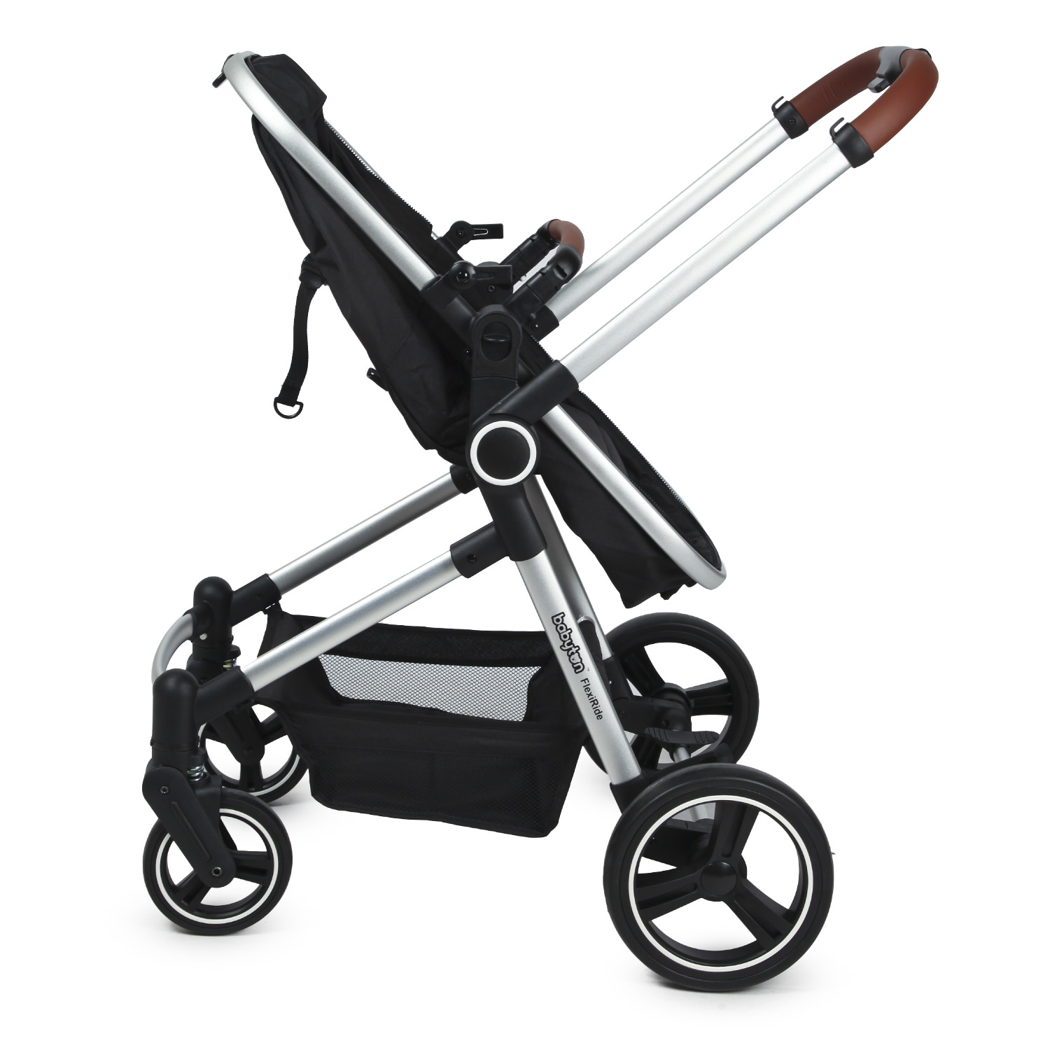 Коляска трансформер Babyton FlexiRide Black-Grey - фото 16