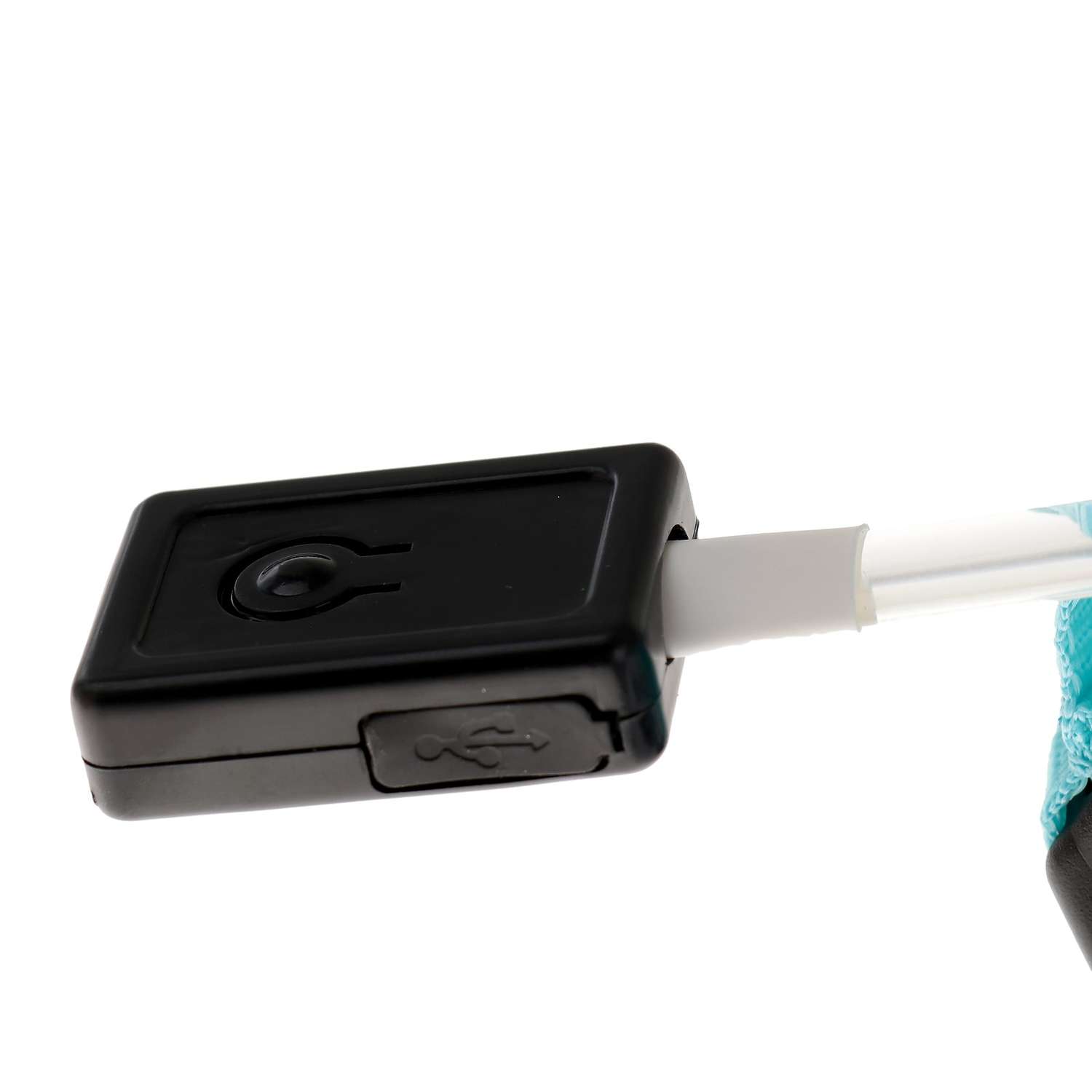 Ошейник Пижон с подсветкой зарядка от USB до 45 см 3 режима свечения голубой - фото 8