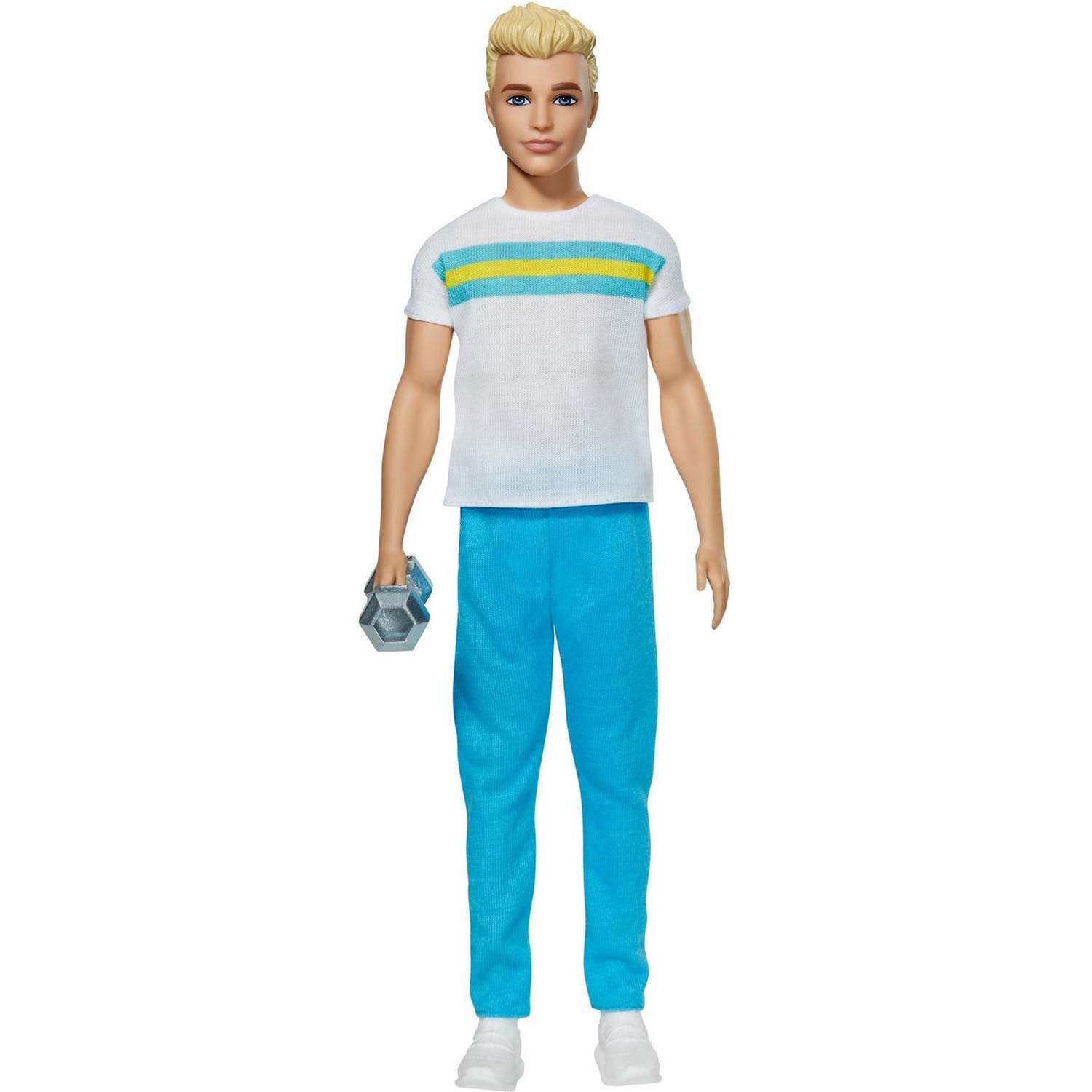 Кукла Barbie Кен в джинсах и футболке GRB43 GRB43 - фото 1