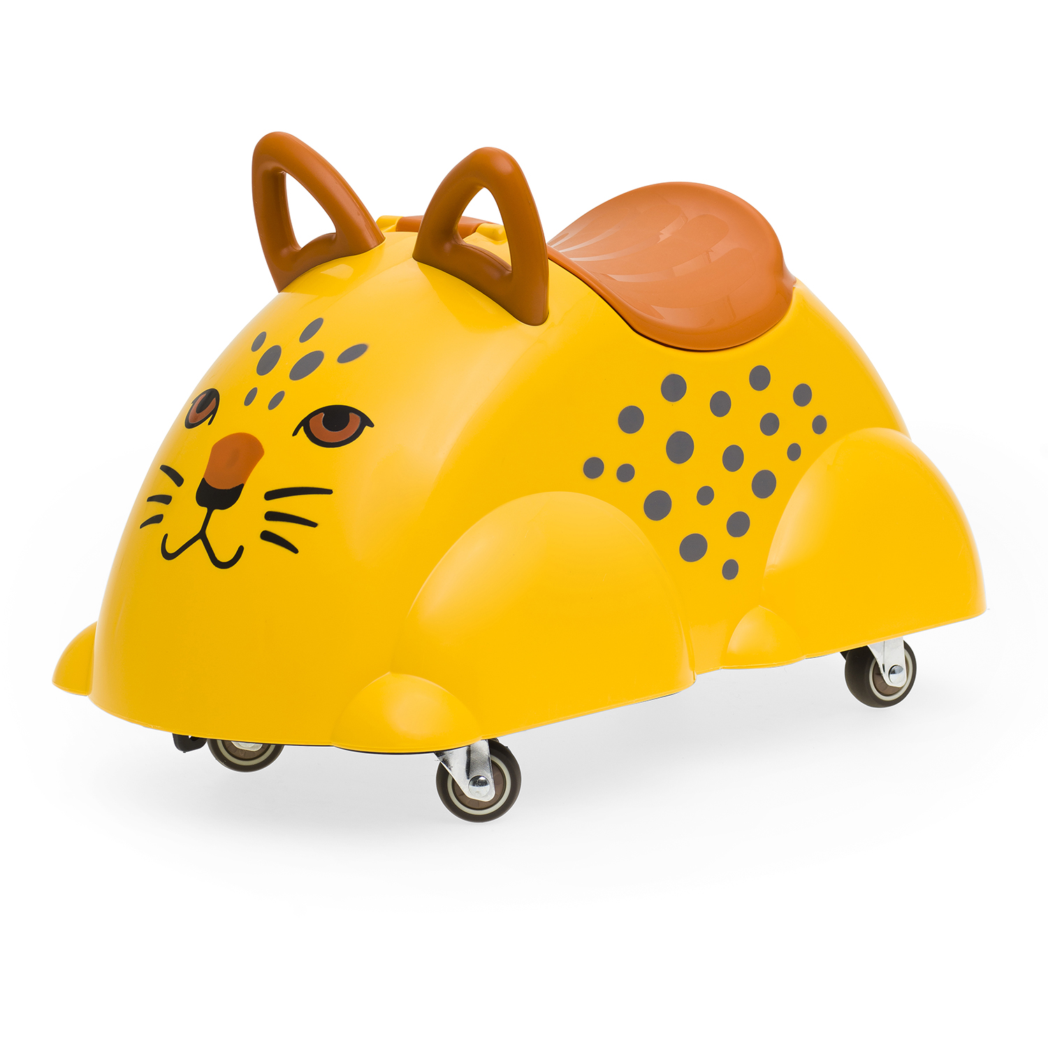 Каталка VIKINGTOYS Cute Rider 360 Леопард с контейнером для хранения - фото 1