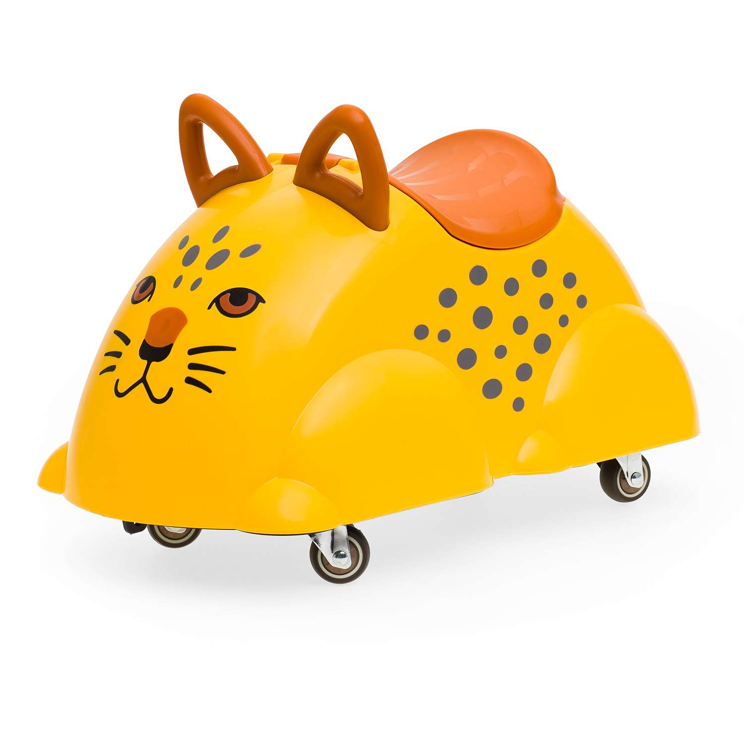 Каталка VIKING TOYS Cute Rider 360 Леопард с контейнером для хранения - фото 1