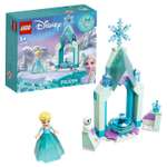 Конструктор LEGO Disney Princess Двор замка Эльзы блочный