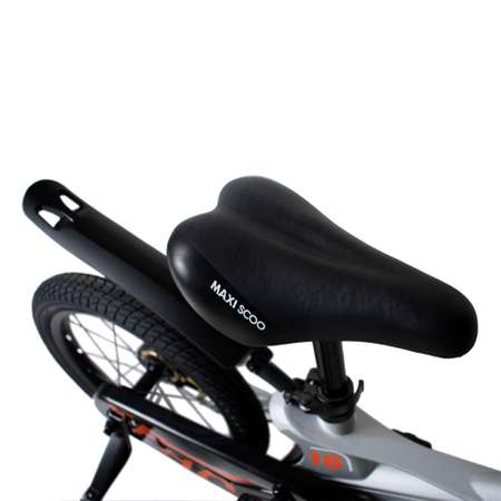 Детский двухколесный велосипед Maxiscoo Space стандарт 16 графит