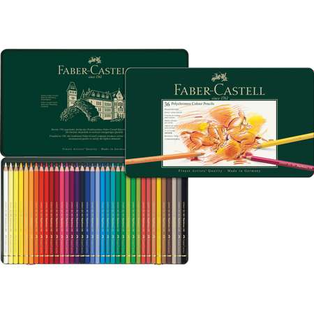 Карандаши цветные Faber Castell художественные Polychromos 36 цветов