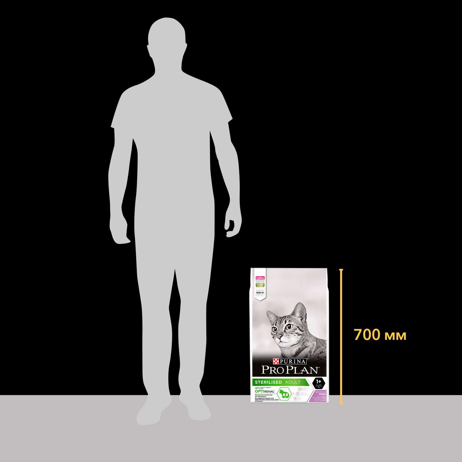 Корм сухой для кошек PRO PLAN 10 кг с индейкой пакет при стерилизации и кастрации - фото 11