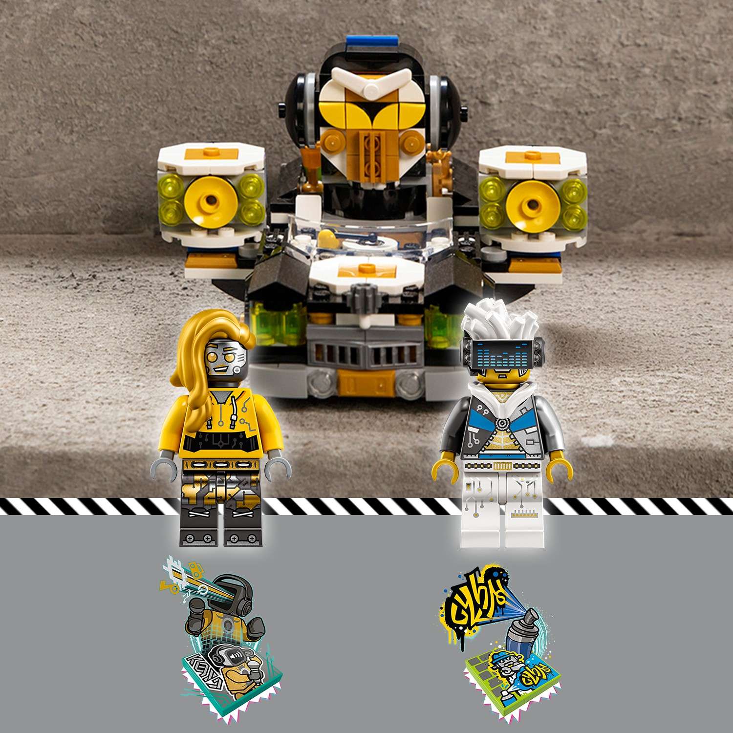 Конструктор LEGO VIDIYO Robo HipHop Car блочный - фото 4