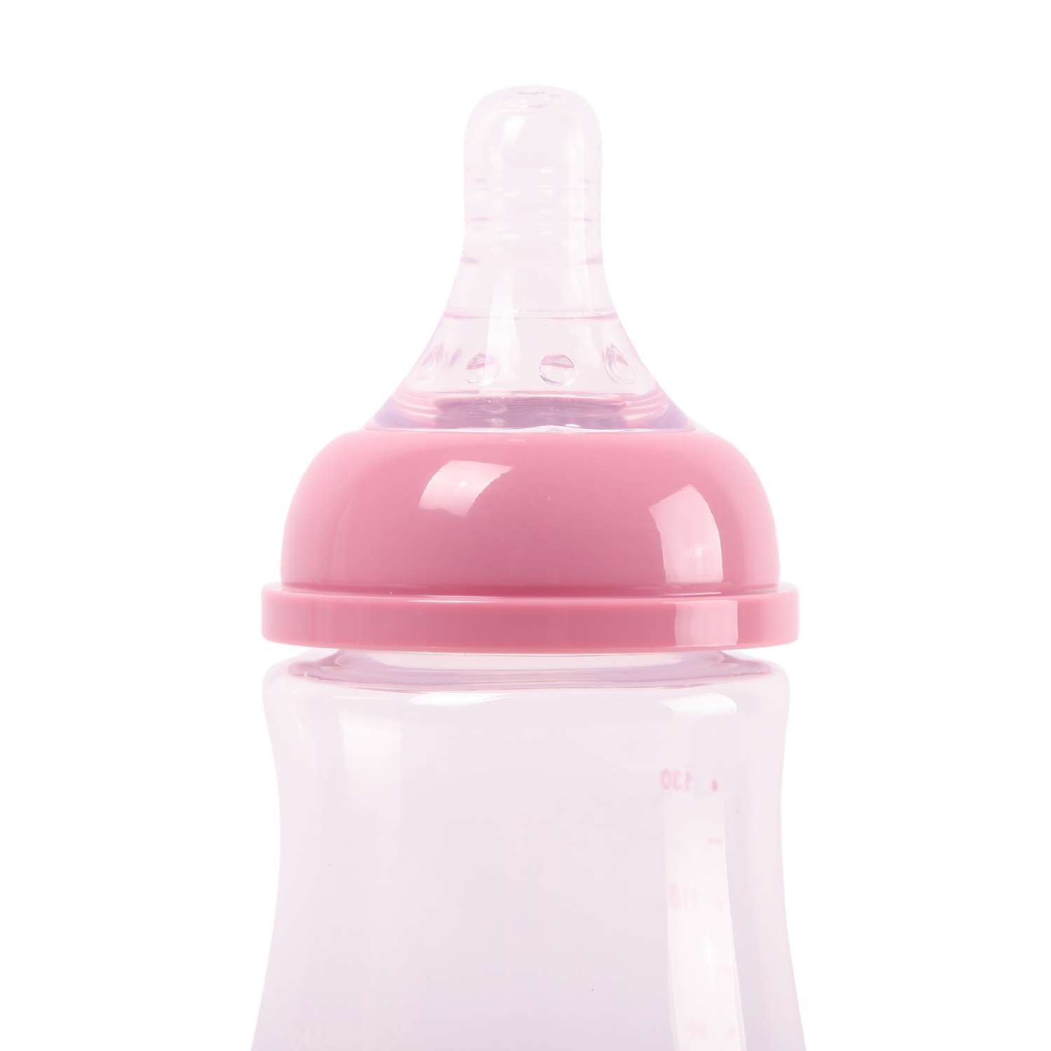 Бутылочка BabyGo Fisher Price 125мл +2соски S/M Pink CC-B1-1111 - фото 4