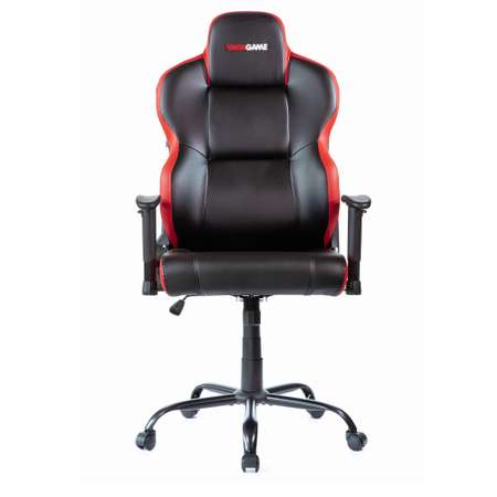 Кресло компьютерное VMMGAME UNIT UPGRADE с регулируемой спинкой кожа Черно - красный