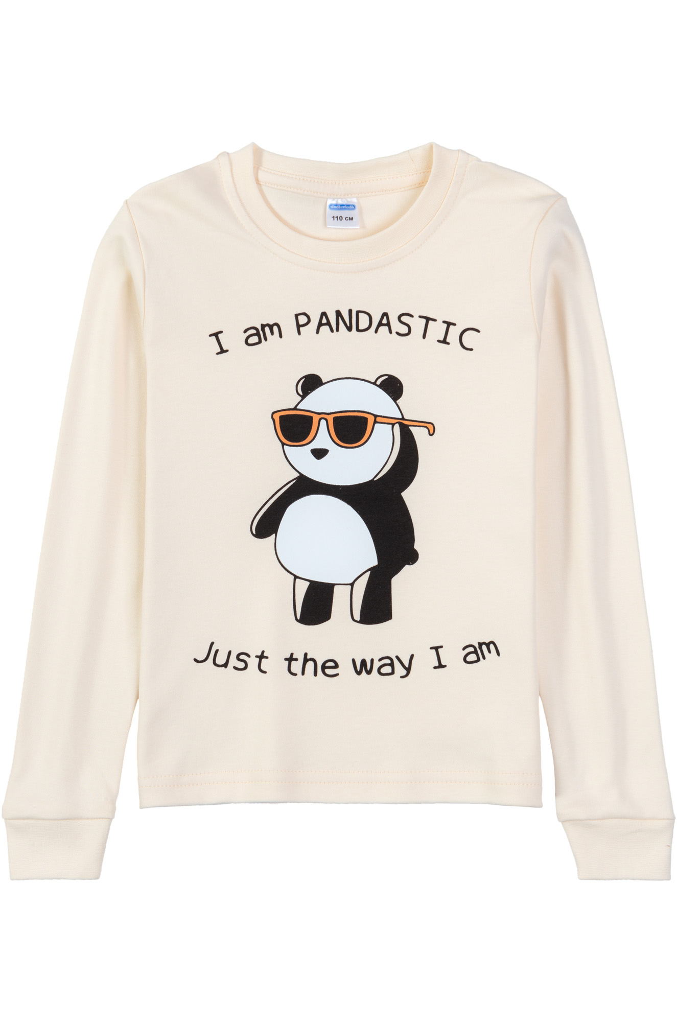 Пижама Sladikmladik SM885-бежевый Fashionable panda - фото 4