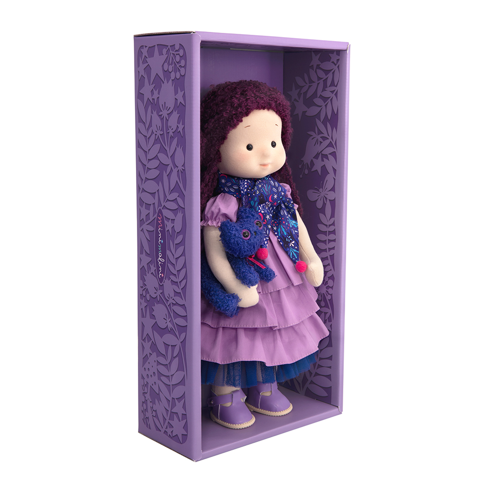 Мягкая кукла BUDI BASA Тиана с кошечкой Черничкой 38 см Minimalini Mm-Tiana-01 Mm-Tiana-01 - фото 12