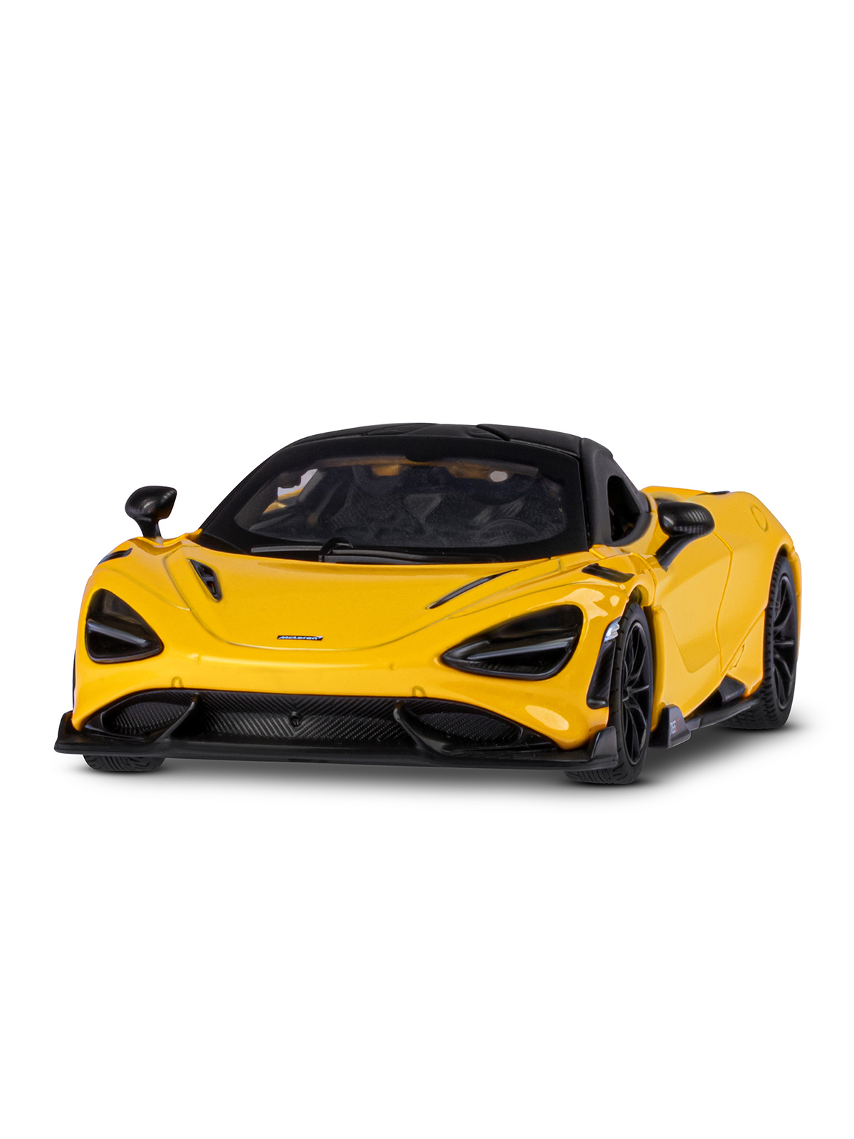 Автомобиль АВТОпанорама McLaren 1:32 инерционный желтый JB1251597 - фото 9