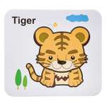 Раскраска-пазл BONDIBON многоразовая Тигр