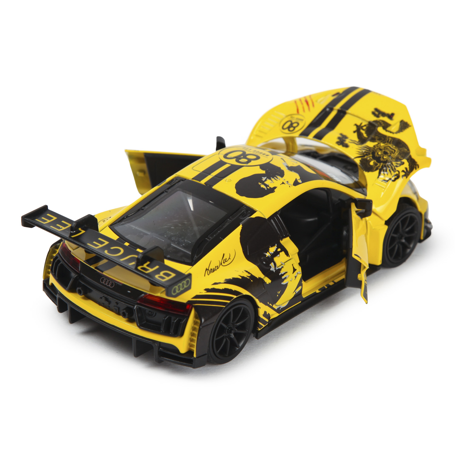 Машинка Mobicaro 1:32 Audi R8 LMS DTM Bruce Lee 664992(F)