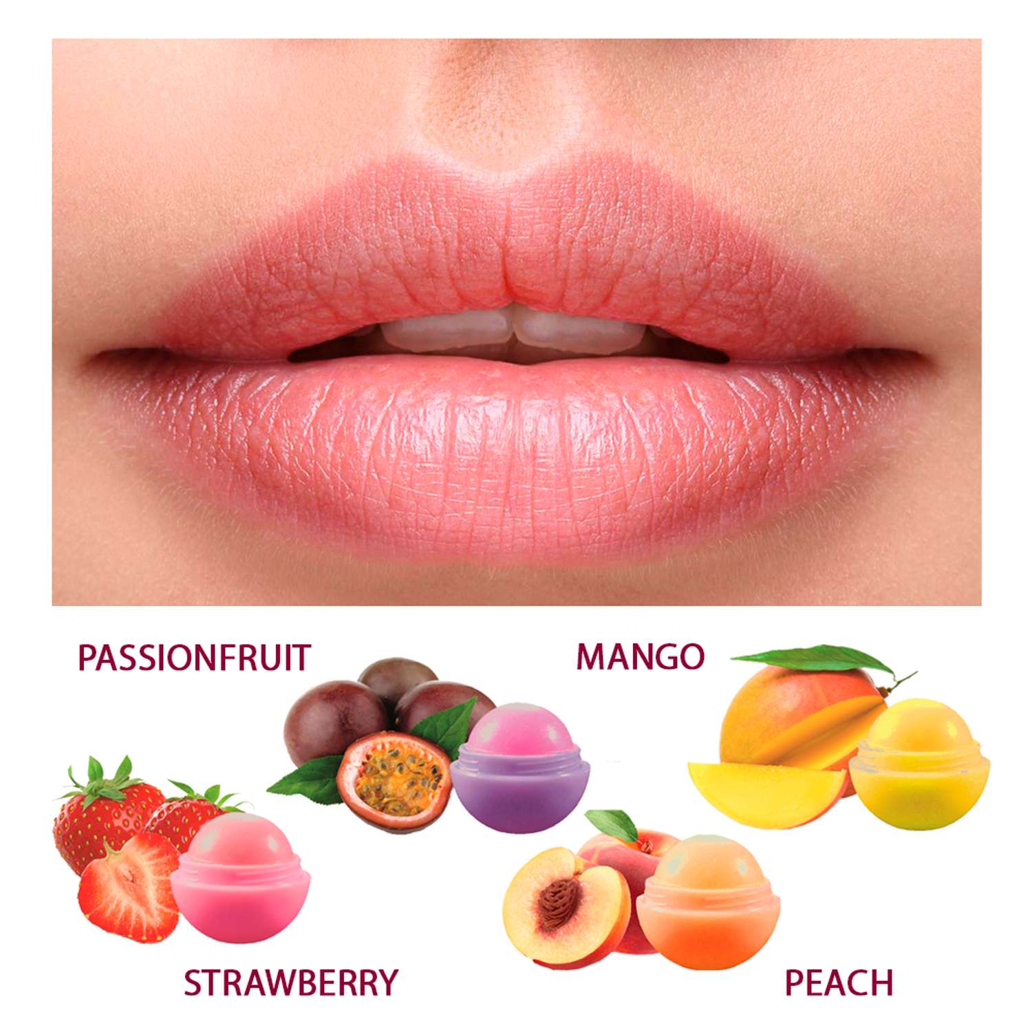 Бальзам для губ Parisa Cosmetics LB-04 персик - фото 3