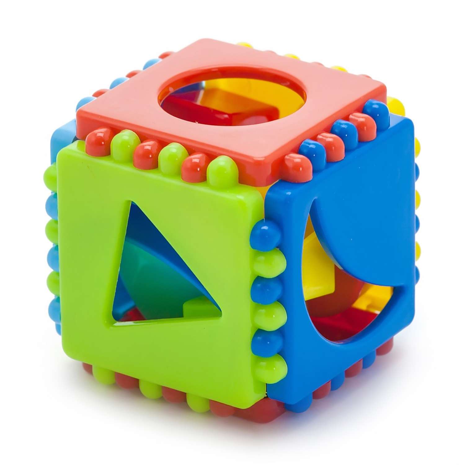 Развивающие игрушки БИПЛАНТ конструктор для малышей Кноп-Кнопыч 114 деталей + Сортер кубик малый + Команда КВА - фото 12