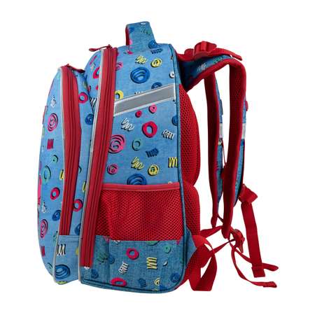 Рюкзак HEAD Cool Girl цвет голубой/розовый/красный