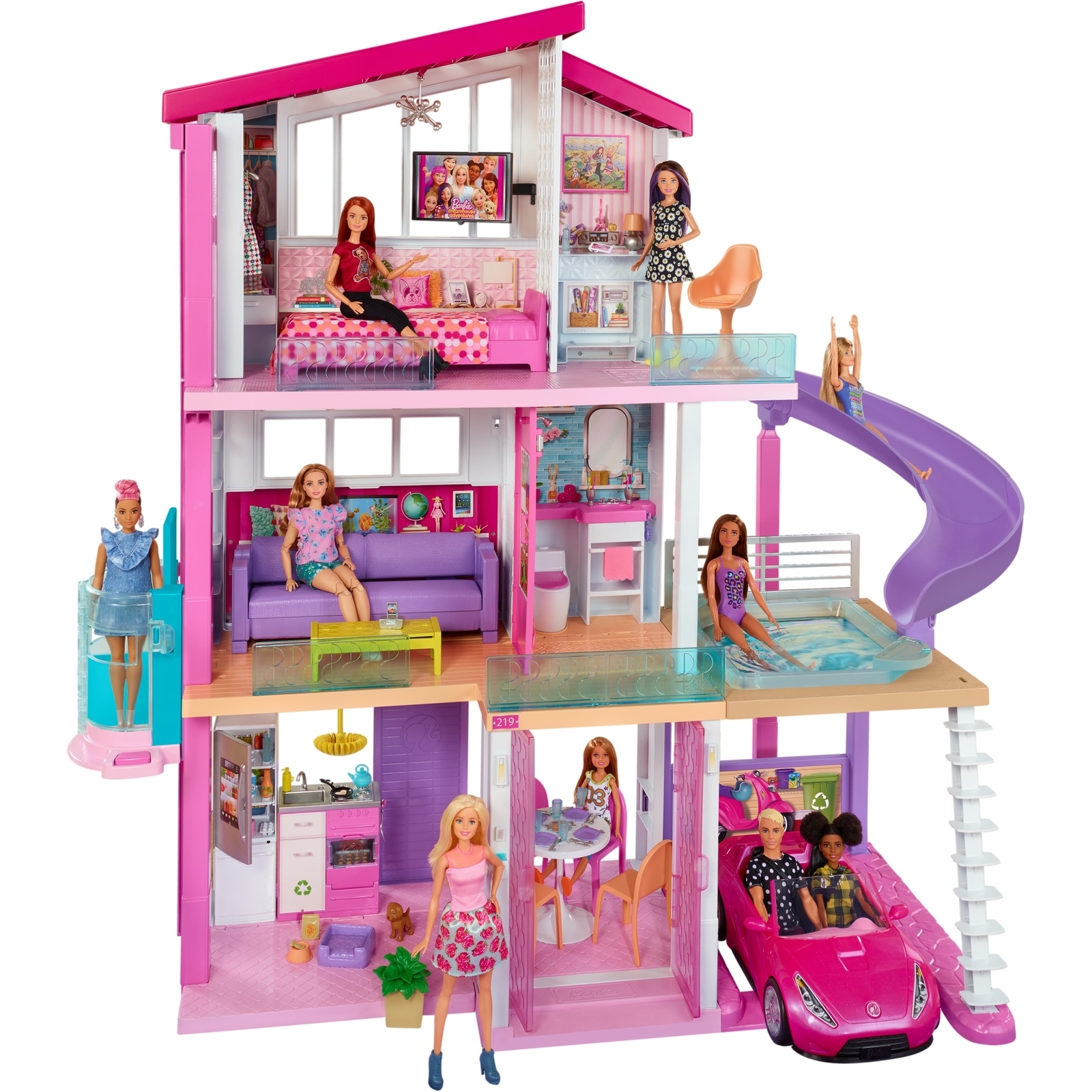 Домик для кукол Barbie FHY73 - фото 5