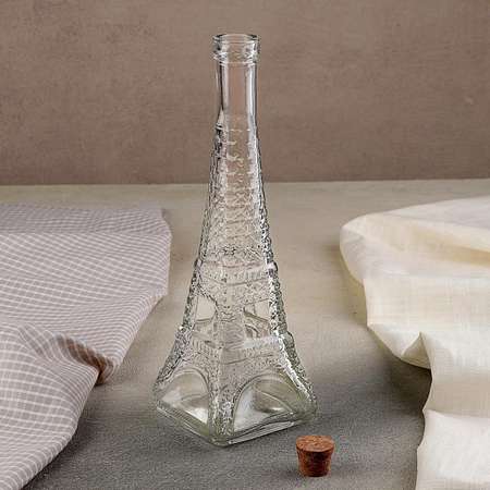 Бутыль Sima-Land стеклянная для масла «Париж» 350 мл h=27 см