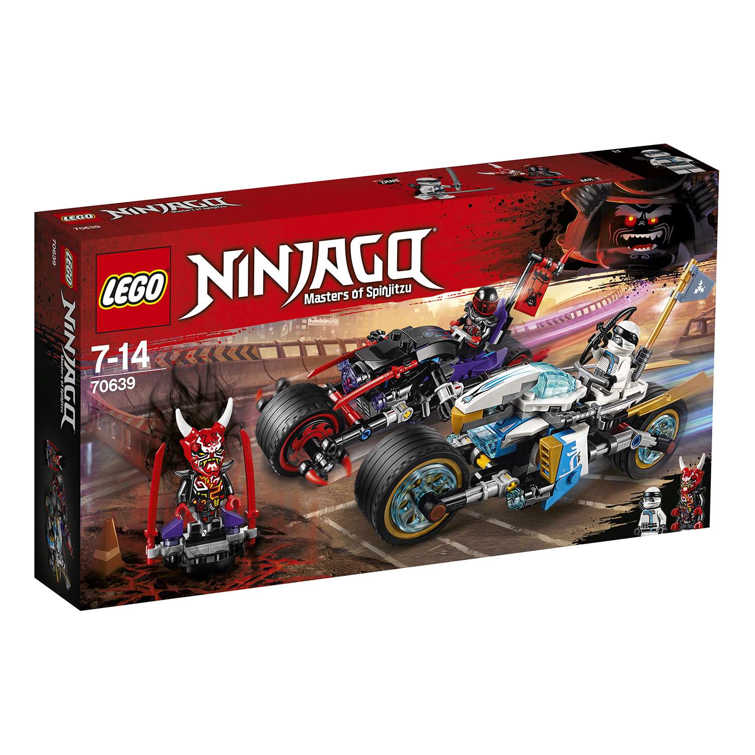 Конструктор LEGO Уличная погоня Ninjago (70639) - фото 2