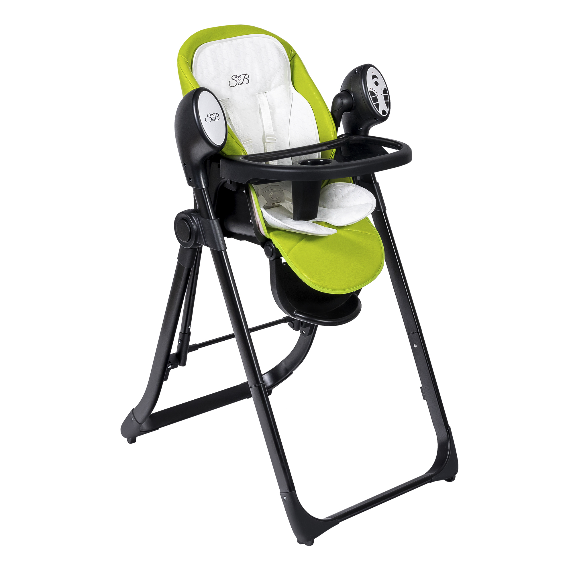 Стульчик для кормления Sweet Baby Fiesta Black-Green - фото 1