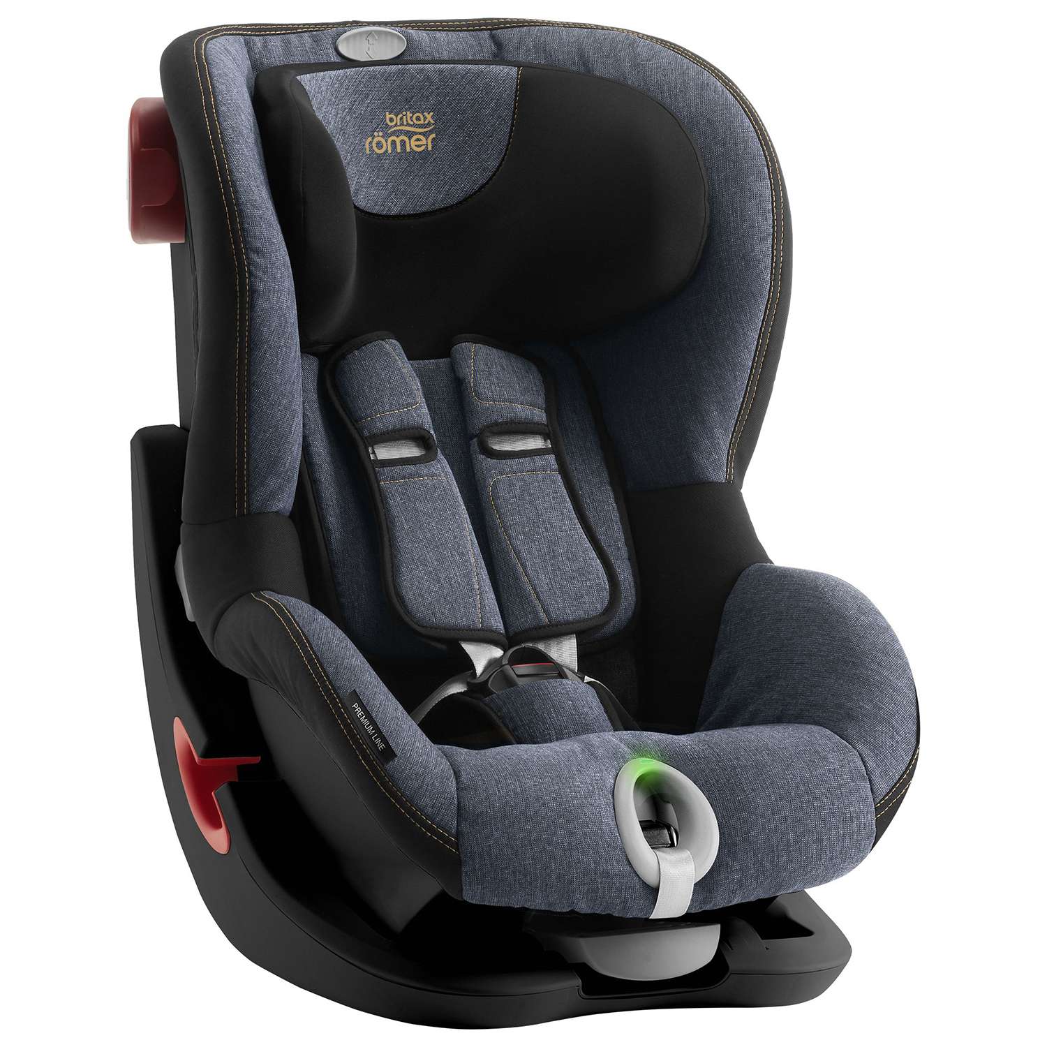 Автокресло Britax Roemer King II LS Black Series Blue Marble Highline - фото 3