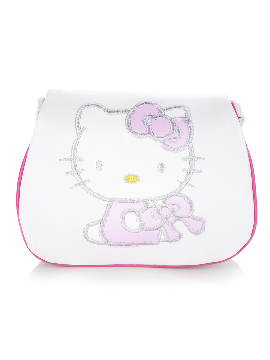 Сумка CASTLELADY белая Hello Kitty - фото 1