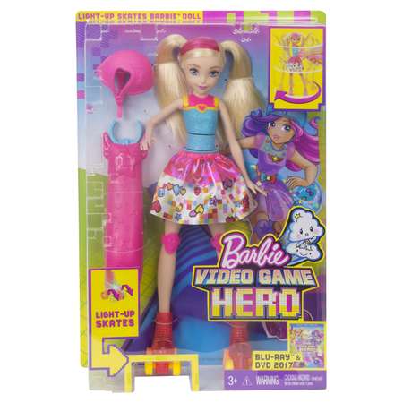 Кукла Barbie на роликах