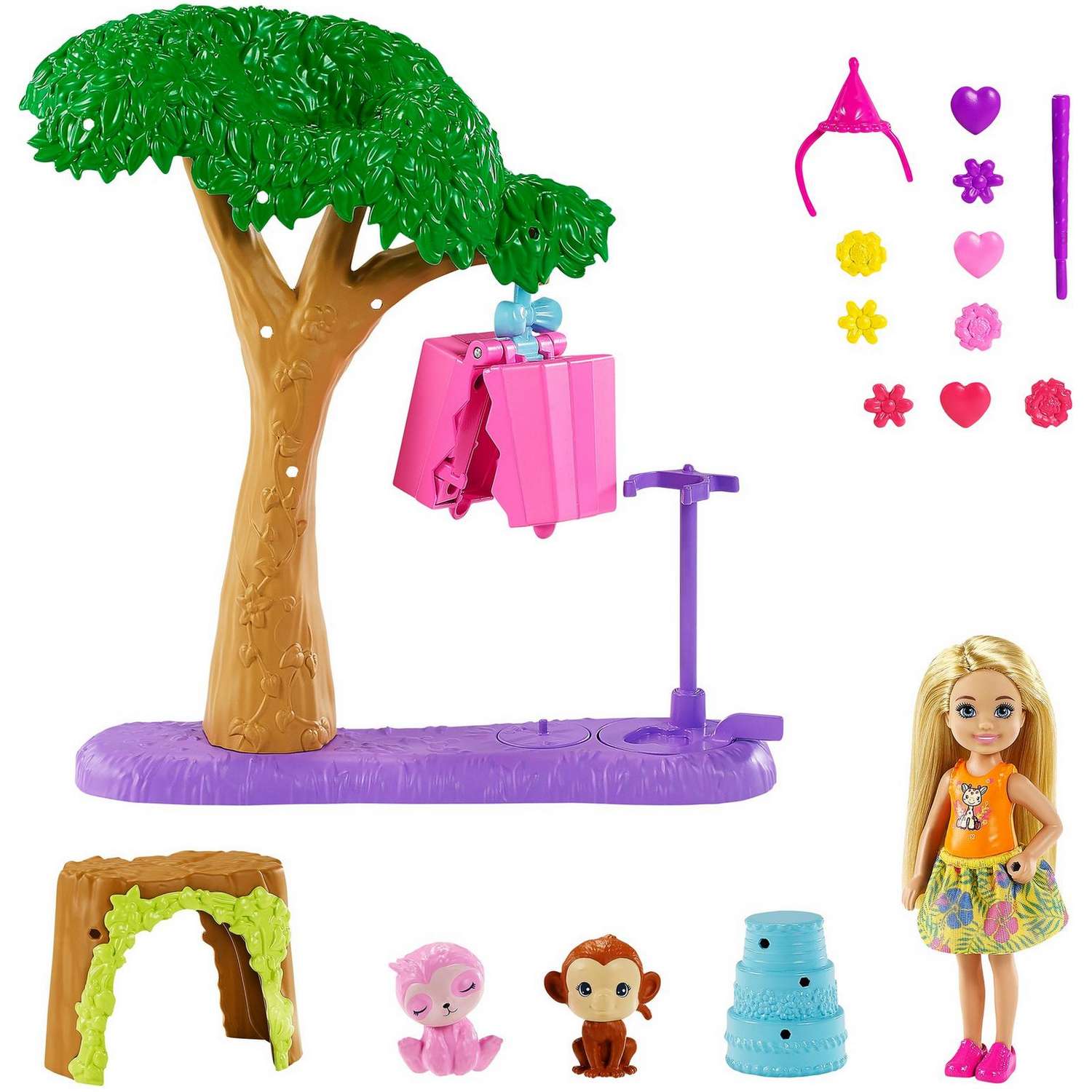 Набор игровой Barbie Веселая вечеринка Челси с питомцами и аксессуарами GTM84 GTM84 - фото 3