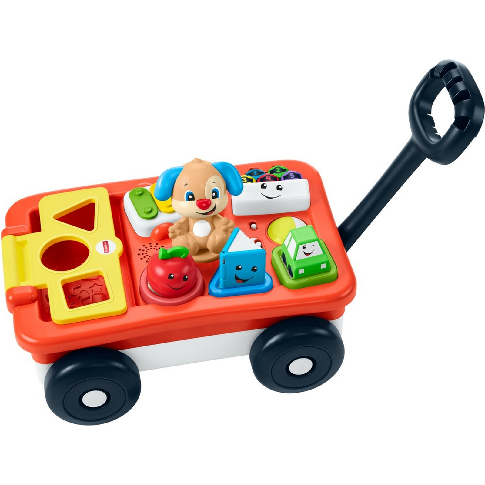 Игрушка Fisher Price Тележка ученого щенка музыкальная интерактивная GHV18  купить по цене 1999 ₽ в интернет-магазине Детский мир