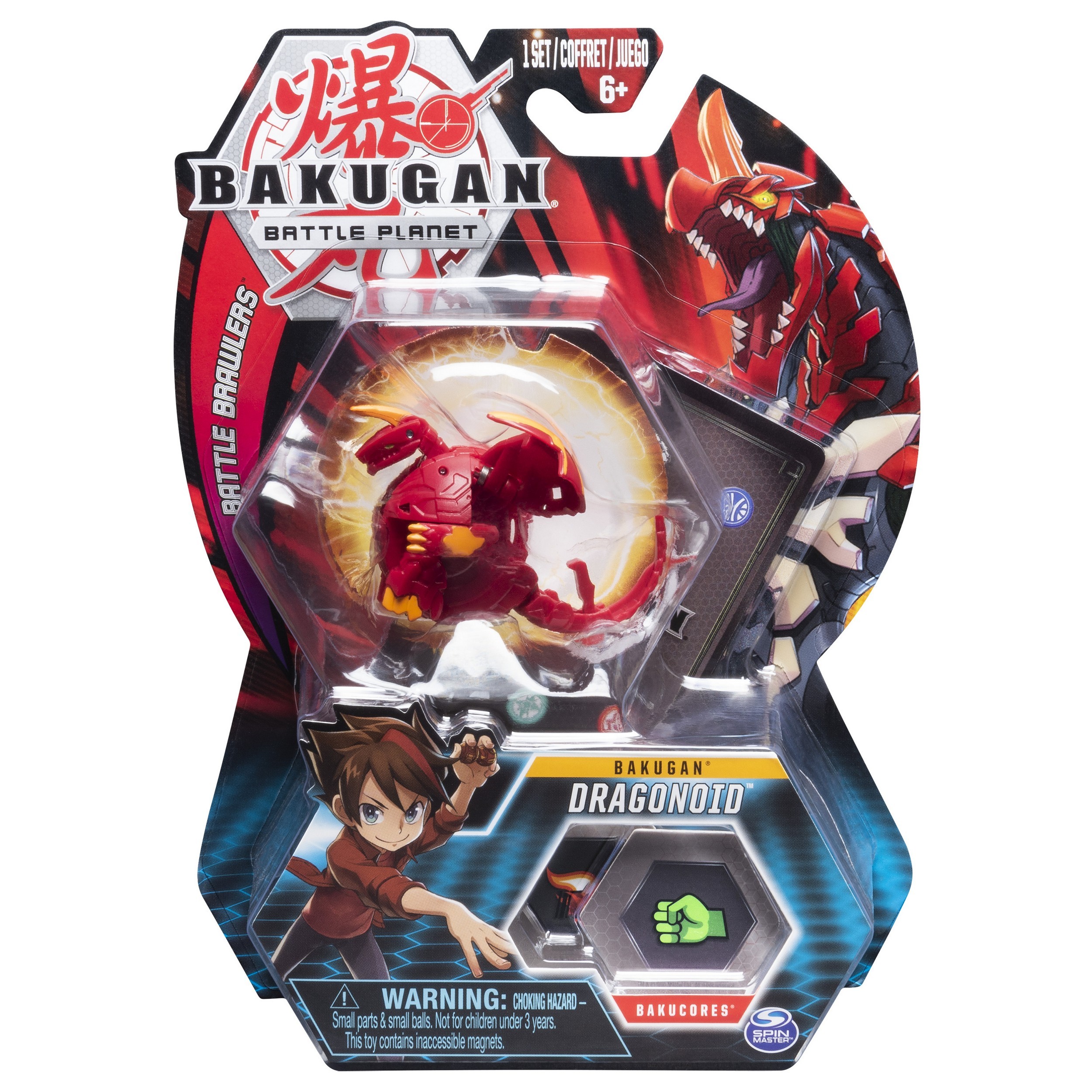 Фигурка-трансформер Bakugan Dragonoid Red 6045148/20103975 купить по цене  49 ₽ в интернет-магазине Детский мир