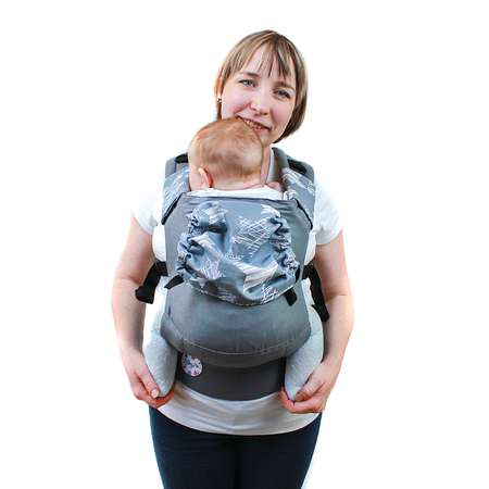 Эрго-рюкзак SlingMe Комфорт с 4 месяцев без намотки от 7 до 20 кг Андромеда
