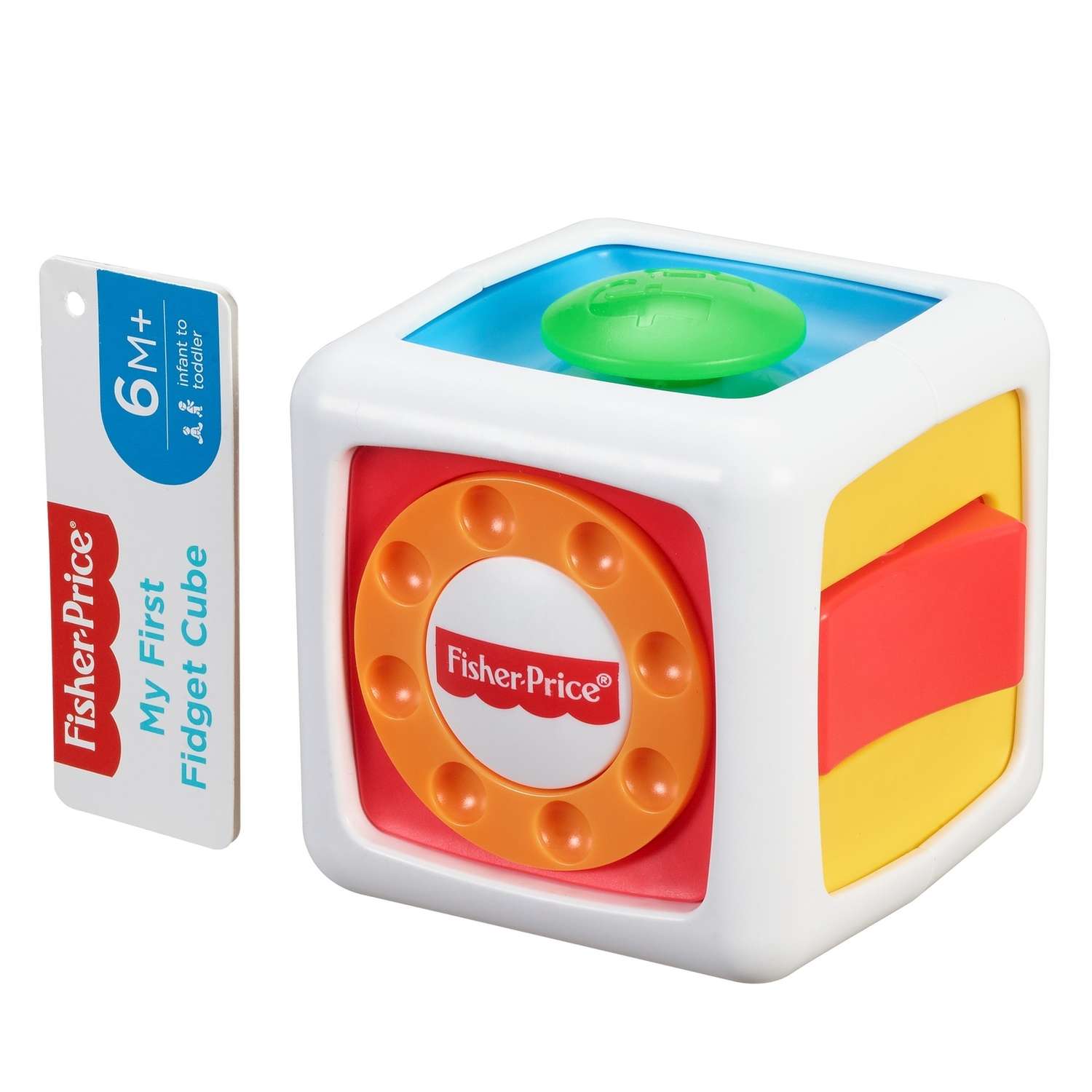 Игрушка Fisher Price Мой первый кубик-непоседа FWP34 - фото 3