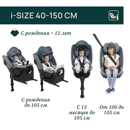 Автокресло Chicco Bi-Seat Air Black для новорожденных