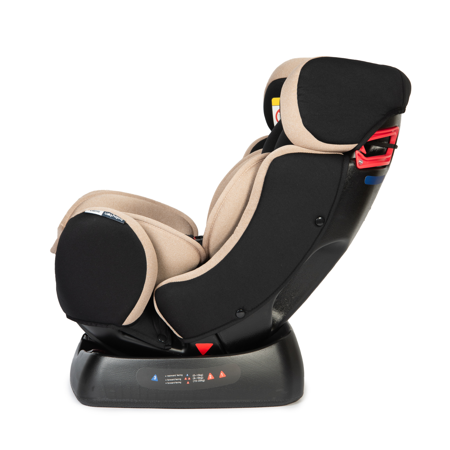 Автокресло Babyton Sigma Beige 0+/1/2 (0-25 кг) - фото 10