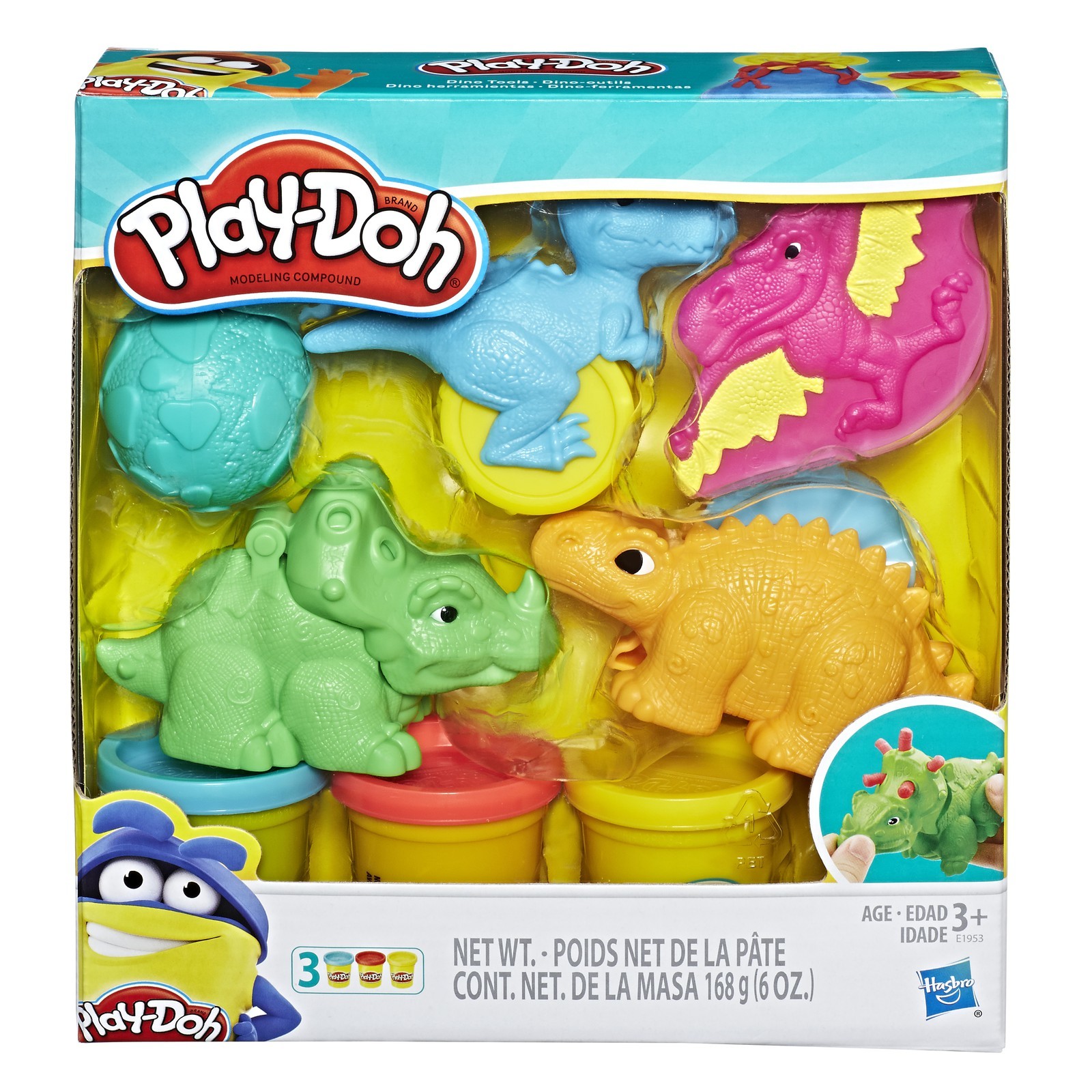 Набор игровой Play-Doh Малыши динозаврики E1953EU4 купить по цене 999 ₽ в  интернет-магазине Детский мир