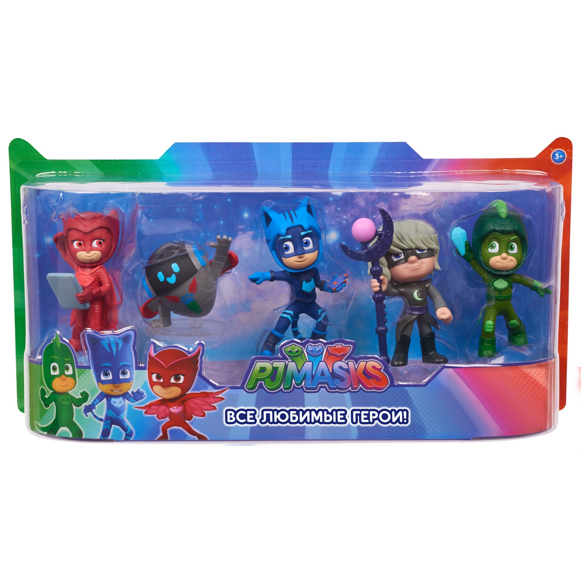 Набор игровой PJ masks 5 фигурок 35561 - фото 2