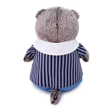 Мягкая игрушка BUDI BASA Кот Басик в морском костюме 30 см BB017