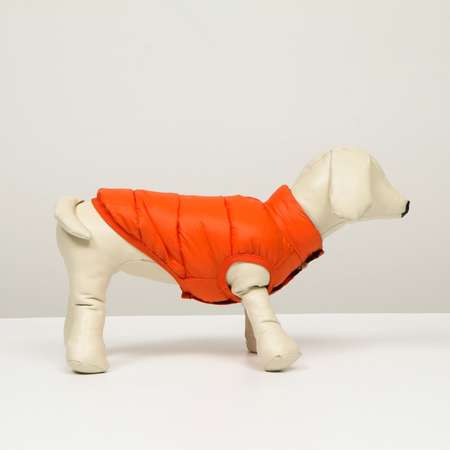 Куртка для собак Sima-Land двухстороння коралловая