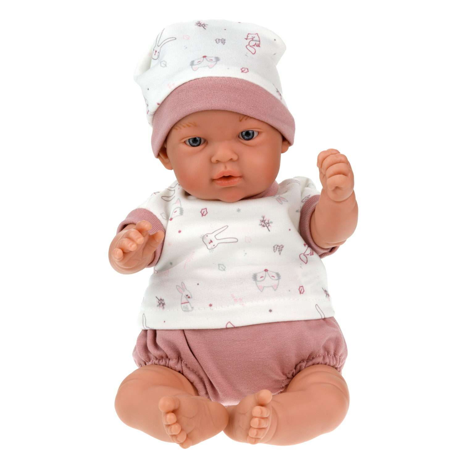 Кукла Arias Elegance Indi мягкая розовый 28 см Т22911-2 - фото 2