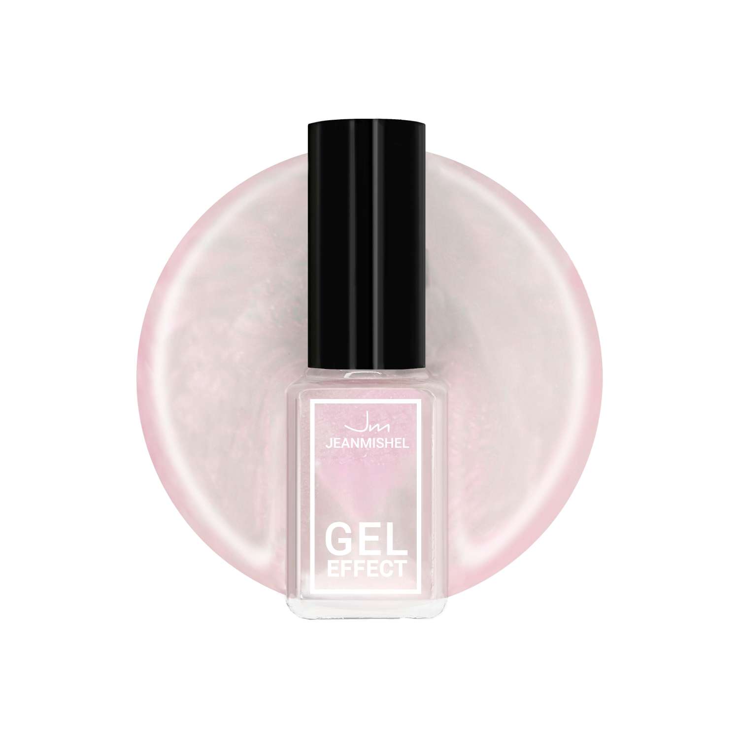 Лак для ногтей JEANMISHEL Gel тон 110 белый перламутровый 6мл - фото 1