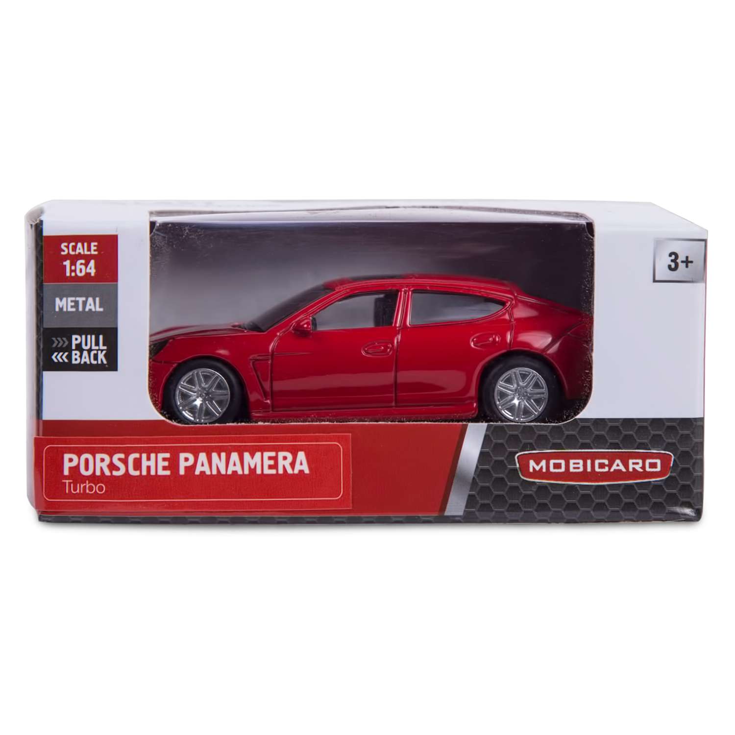 Машинка Mobicaro Porsche Panamera Turbo 1:60 в ассортименте 354018 - фото 3