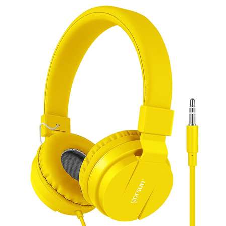 Наушники Детские Gorsun GS-778 yellow