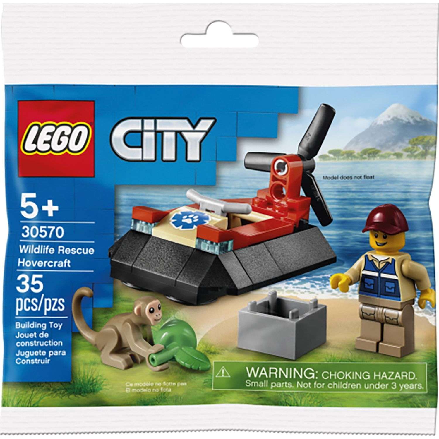 Конструктор LEGO Спасательное судно 30570 - фото 1